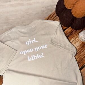 NEW girl, open your bible! Shirt